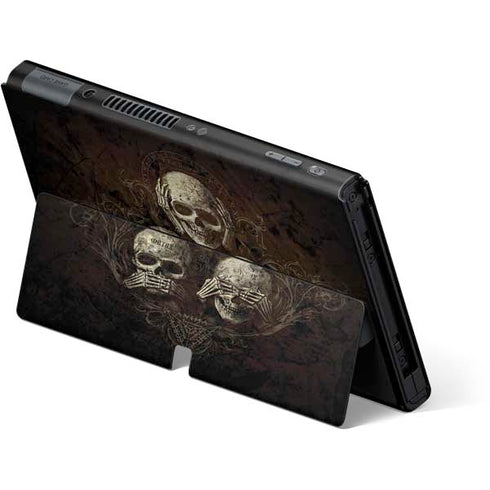 Alchemy Carta No Evil Nintendo Switch OLED (2021) Skin